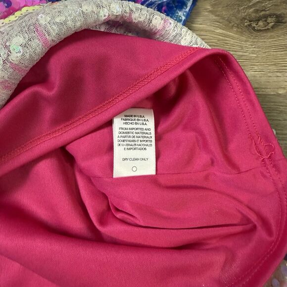 Eva Franco Loretta Multicolor Sequined Tee Size Large - Picture 4 of 7